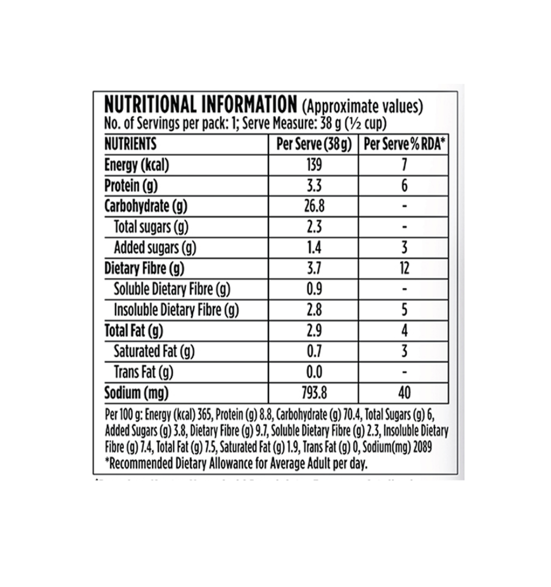 Saffola Classic Masala Oats - 38g