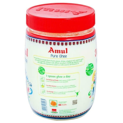 Amul Pure Ghee Jar | Classic & Authentic - 1 pc (500 ml)