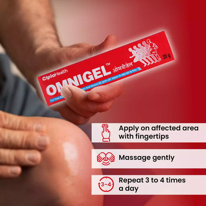 Omnigel Pain Relief Tube - 10g