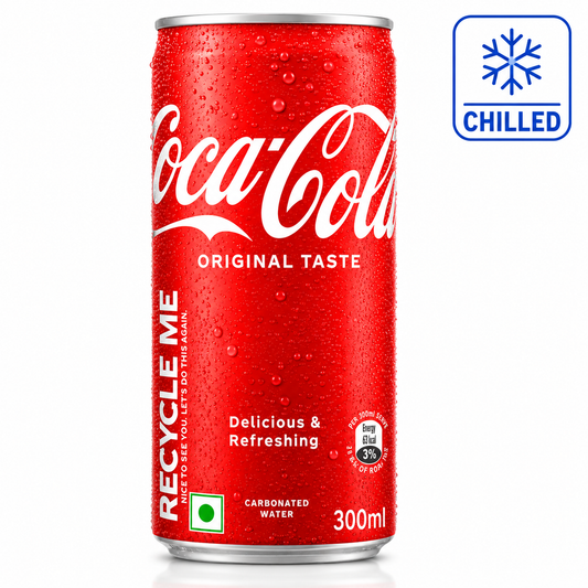 Coca Cola Cola Soft Drink Can - 300ml