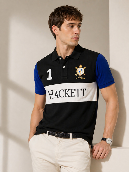 HACKETT Premium Cotton Polo T-Shirt