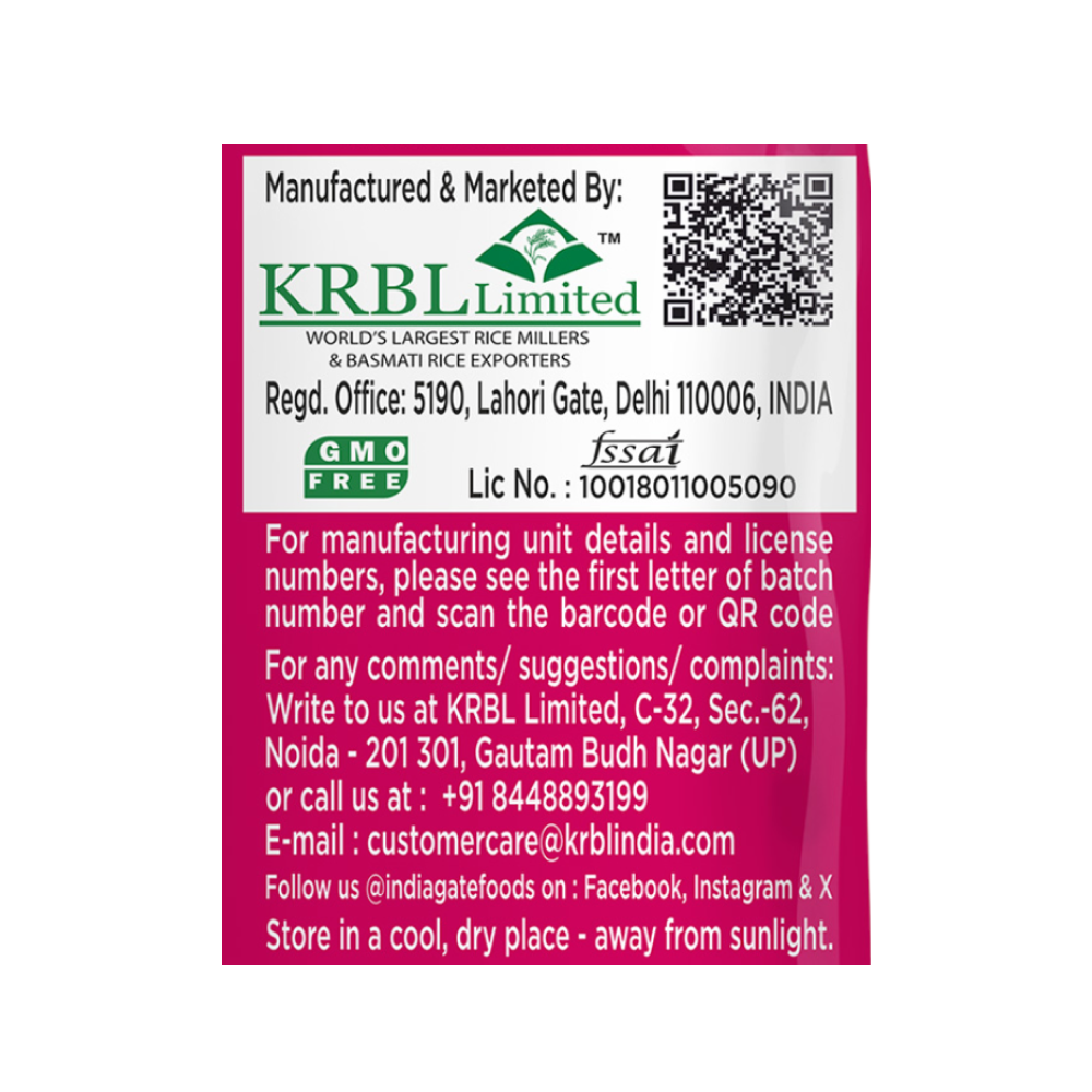 India Gate Feast ROZZANA Basmati Rice - 5kg