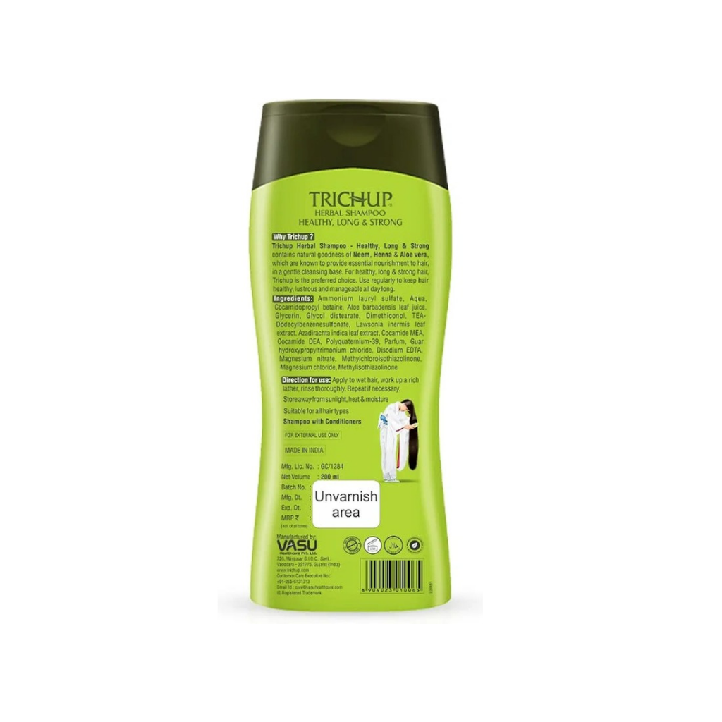 Trichup Natural Shampoo Healthy Long & Strong - 200ml
