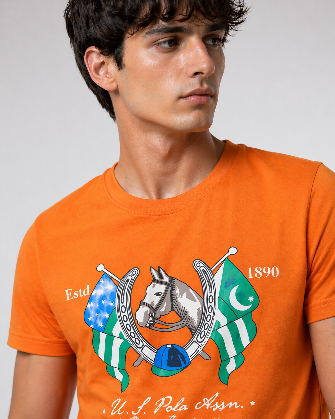 US POLO ASSN Premium Cotton Regular Fit T-Shirt