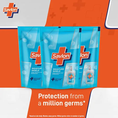 Savlon Moisture Shield Hand Wash, 3x175 ml Pouch