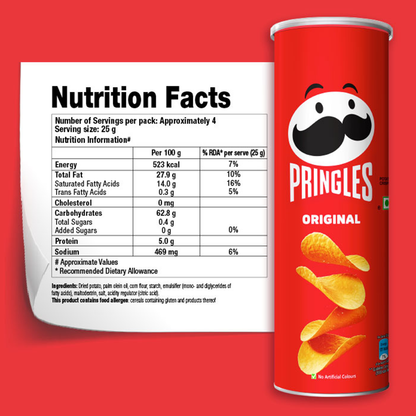 Pringles Original Potato Chips - 40g