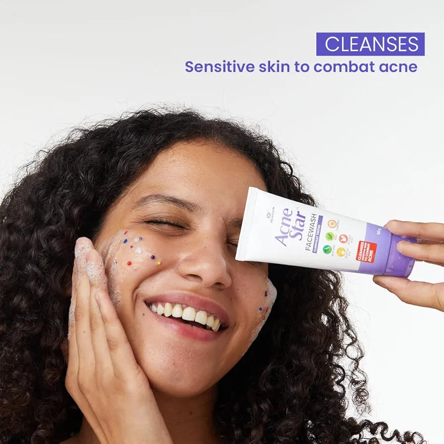 Acne Star Facewash - 50g