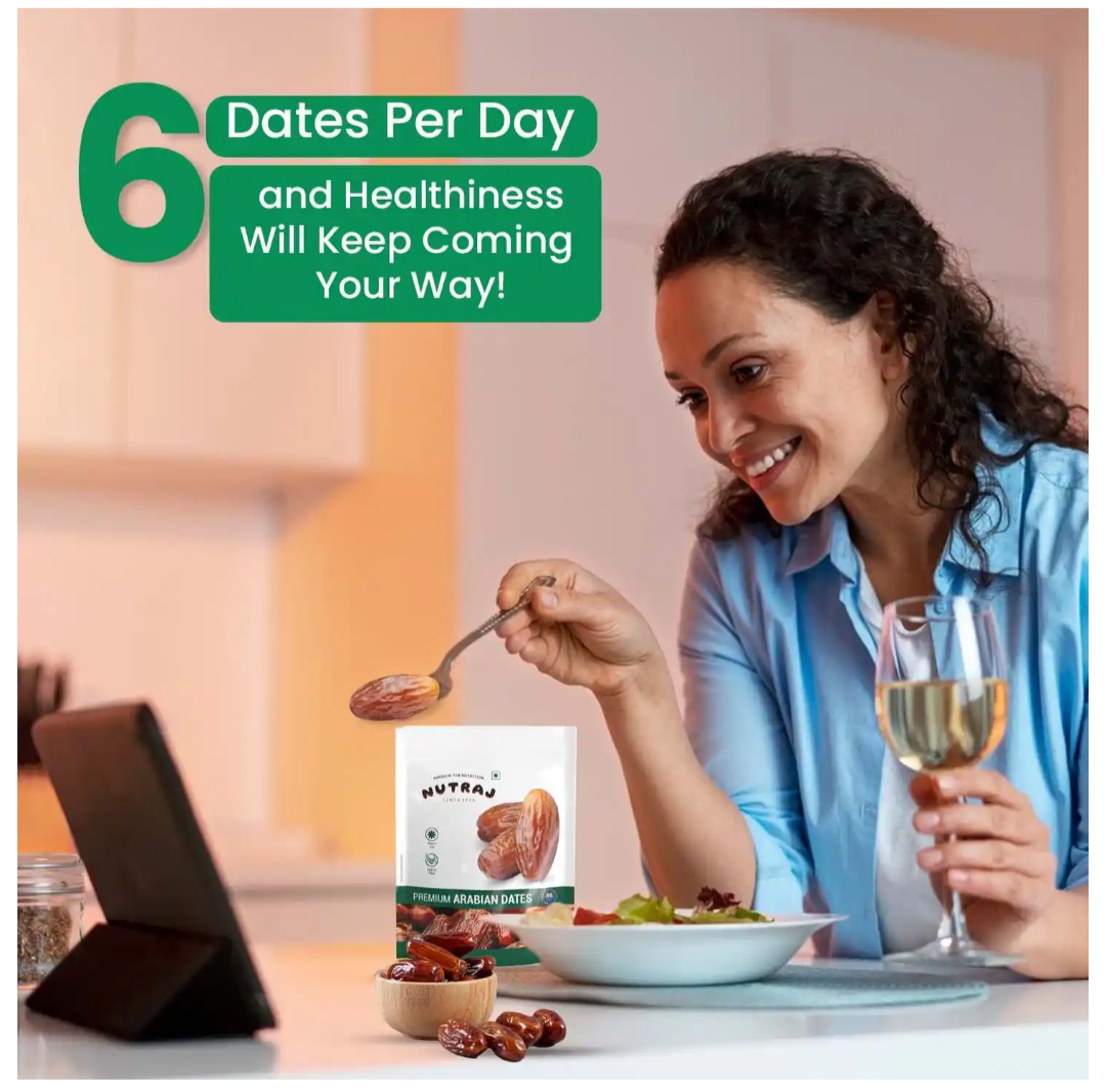 Nutraj Premium Arabian Dates - 500gm