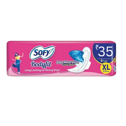 Sofy Bodyfit Regular Sanitary Pads - 6N