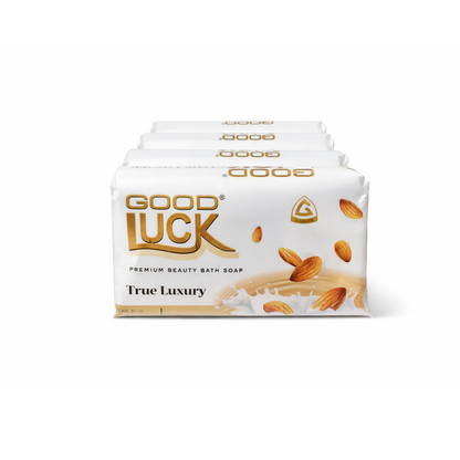 GOOD LUCK Milk & Almond Soap - 100g (Buy 4 Get 1 Free)