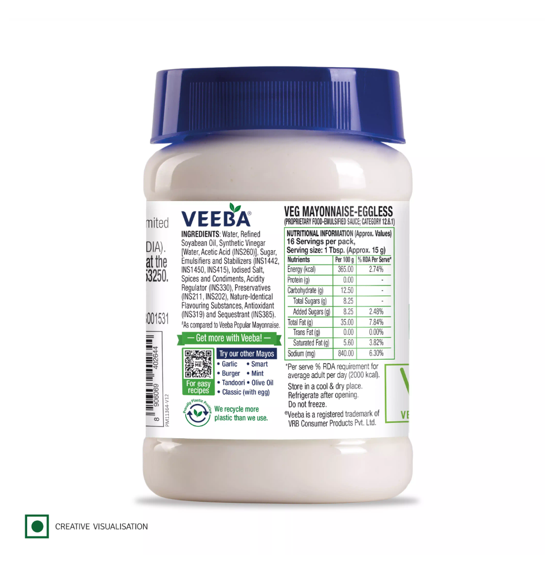 Veeba Veg Mayonees Eggless