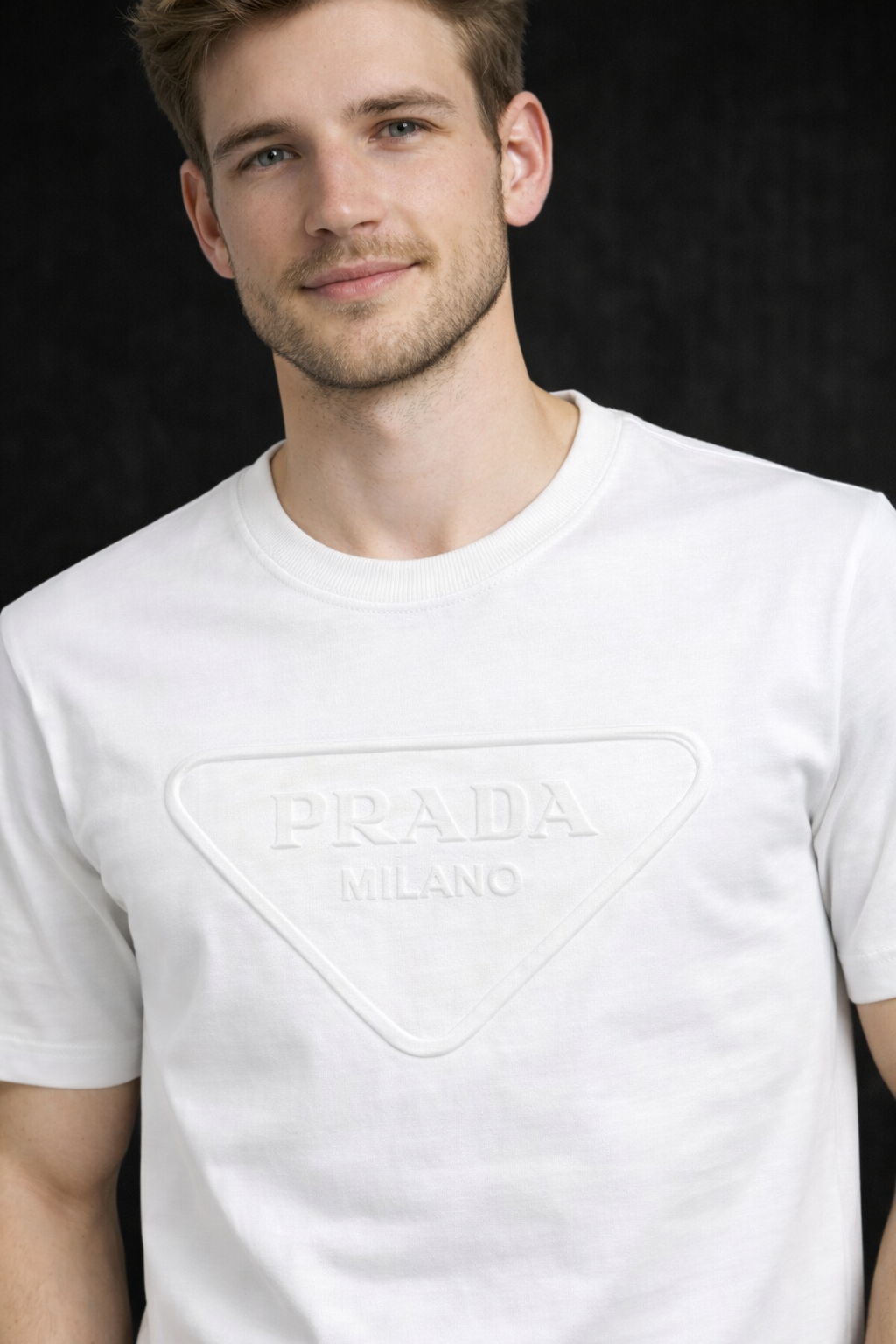 PARADA Regular Fit Round Neck Cotton T-Shirt