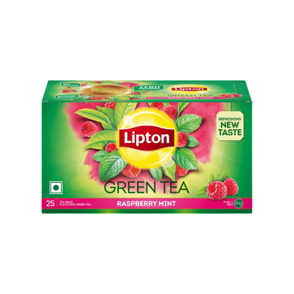 Lipton Raspberry Mint Green Tea - 25N