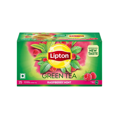 Lipton Raspberry Mint Green Tea - 25N