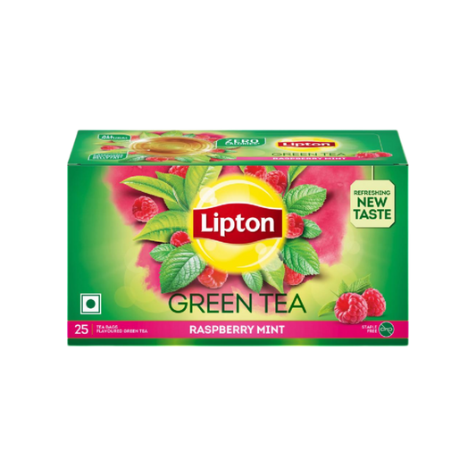 Lipton Raspberry Mint Green Tea - 25N