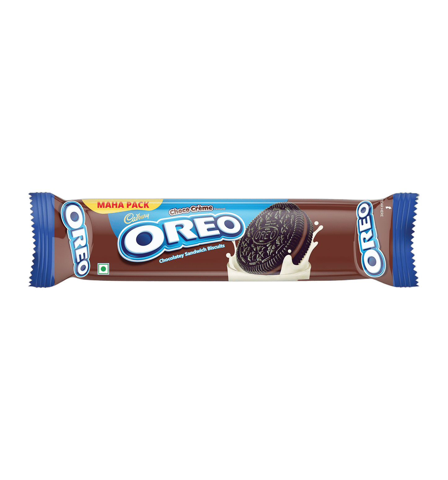 Cadbury Oreo Chocolate Flavour Creme Sandwich Biscuit - 125g