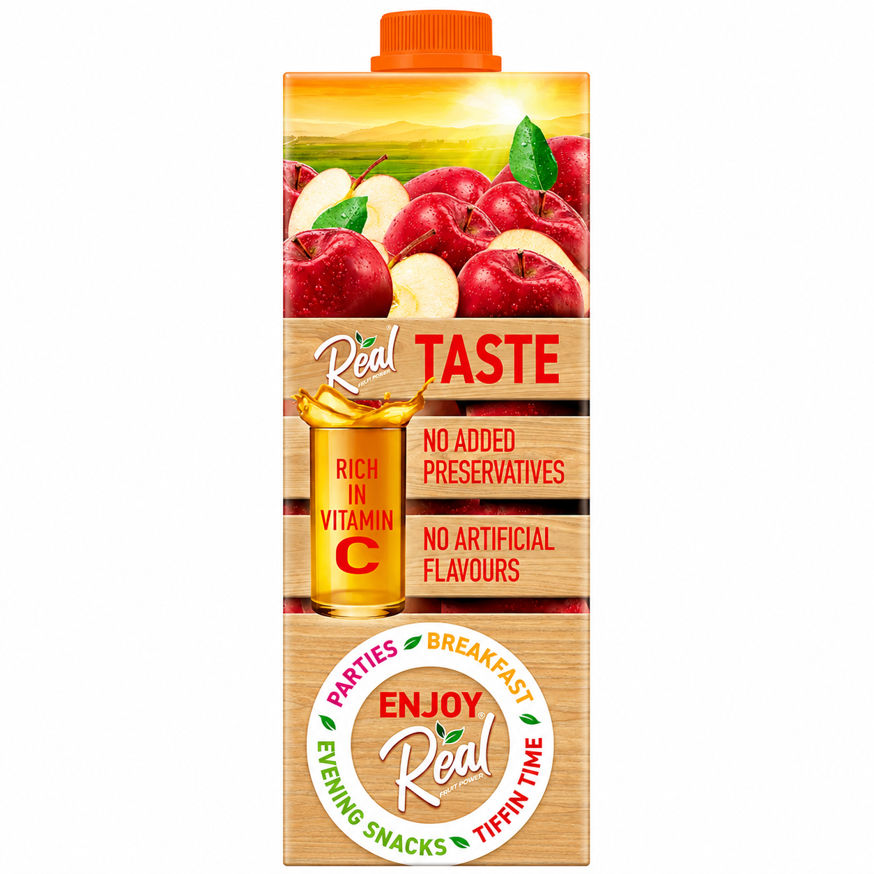 Dabur Real Fruit Power Apple Juice - 1L