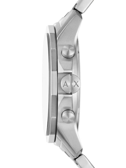 Armani Exchange Stainless Steel Analog Blue Dial Men Watch, Silver Band
AX1731