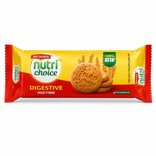 Britannia Nutri Choice Digestive High Fiber Biscuits - 192g