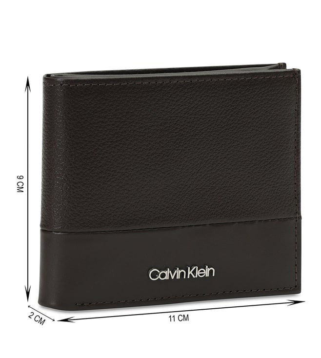 Calvin Klein Brown Geniune Leather Wallet