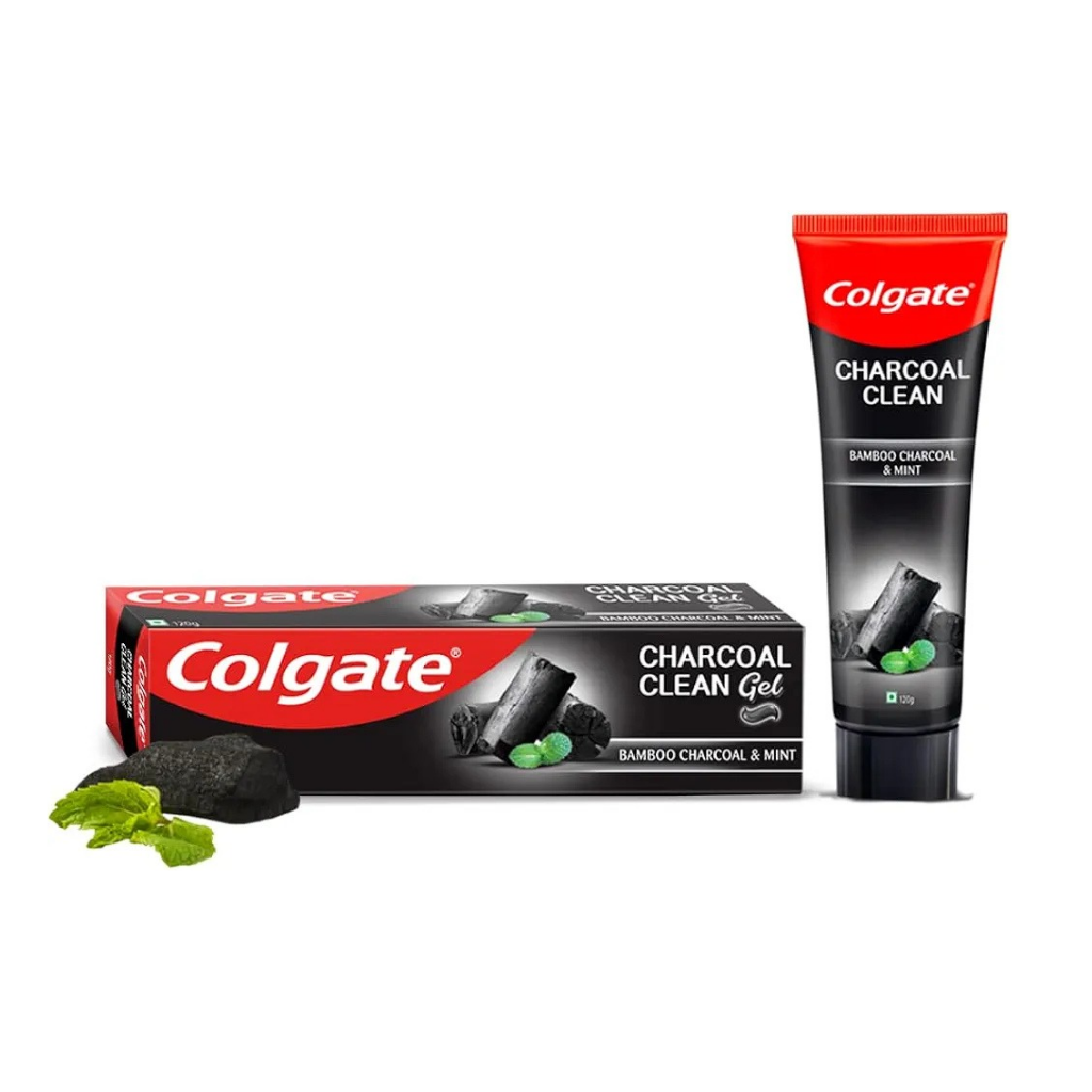 Colgate Charcoal Clean Black Gel Toothpaste, 120g