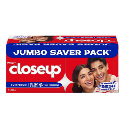 Close Up Toothpaste - 600g (Pack of 4)
