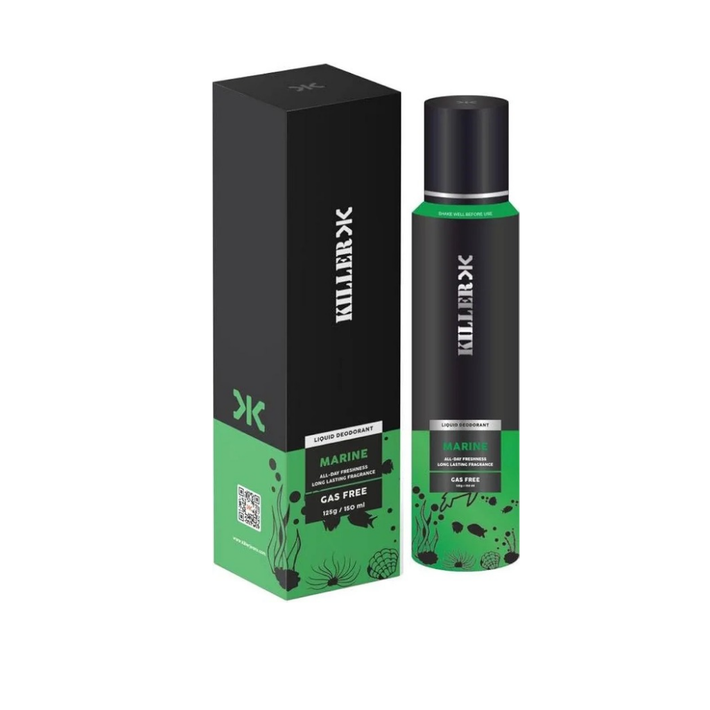 KILLER Ocean And Marine Liquid Deodorant 150ml