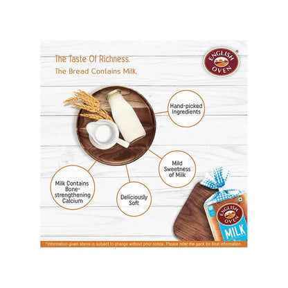 English Oven Milk Bread - 400g