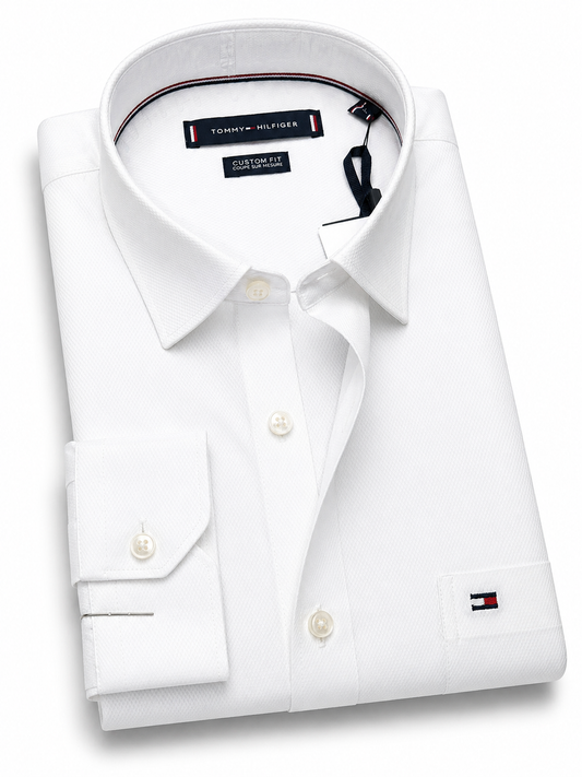 Tommy Hilfiger Formal Pure White Shirt