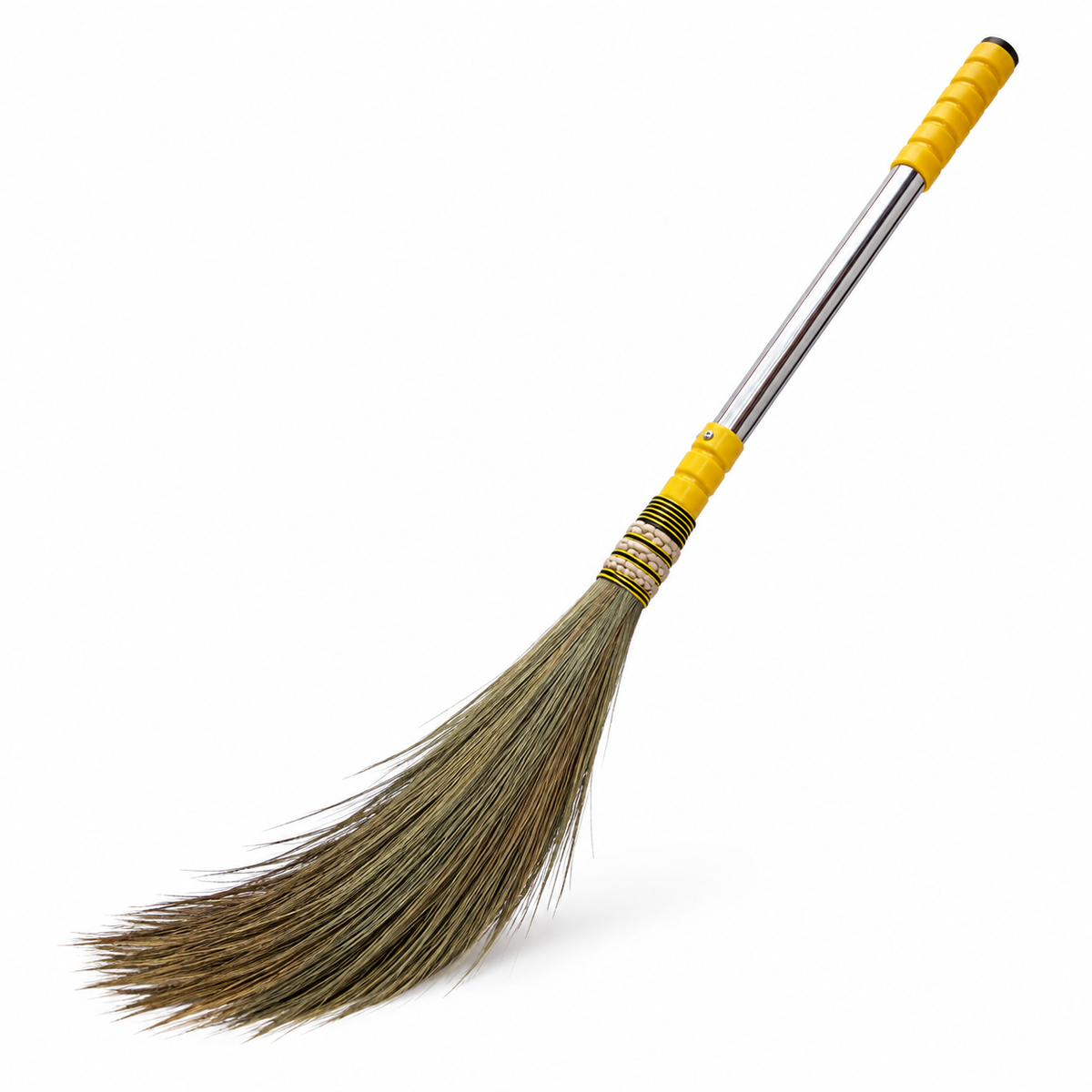 Jhadu Kind Extra Long Broom (Natural Grass )