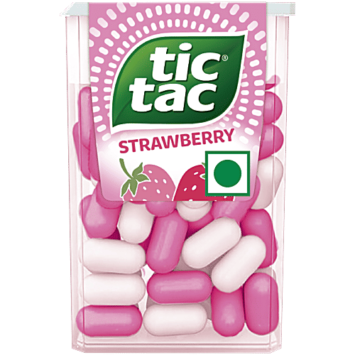 Tic Tac Strawberry Flavoured