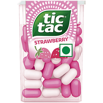Tic Tac Strawberry Flavoured