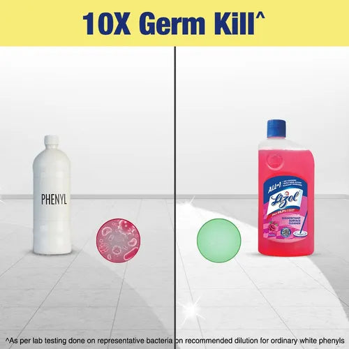 Lizol Floral Fragrance Disinfectant Surface Cleaner, 500 ml