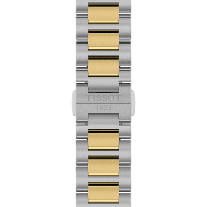 Tissot PRC 100 Solar 39mm Silver & Gold Dail