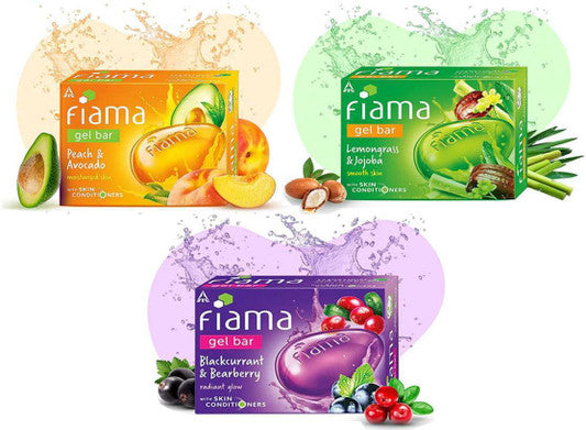 Fiama Gel Bar Soap Celebration (Pack of 3) - 375g