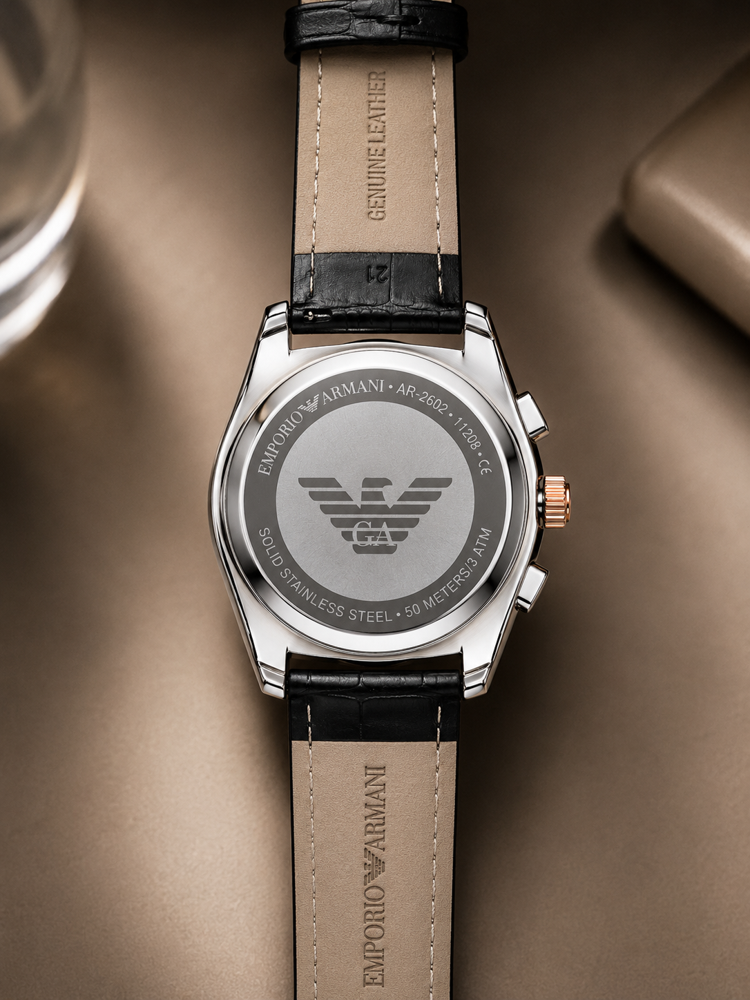 EMPORIO ARMANI
Men Water-Resistant Analogue Watch