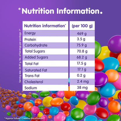 Cadbury Gems Sugar Coated Chocolate - 24.97g