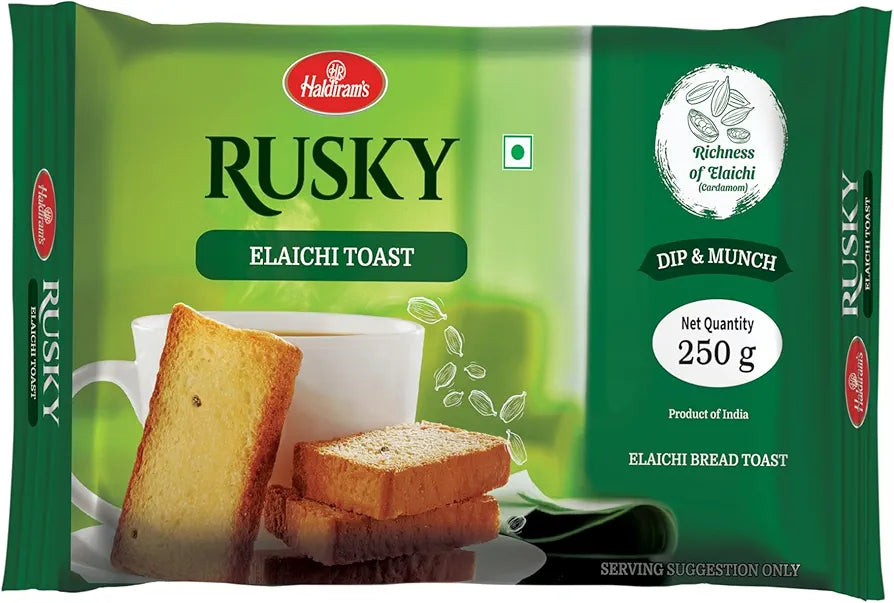 Badam Rusk Haldiram's Rusk - 250g – ZipGro