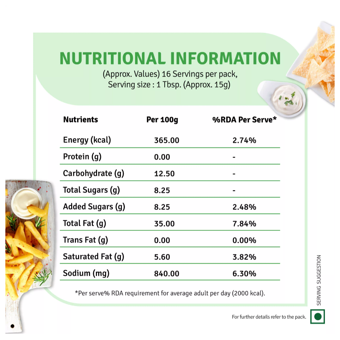 Veeba Veg Mayonees Eggless