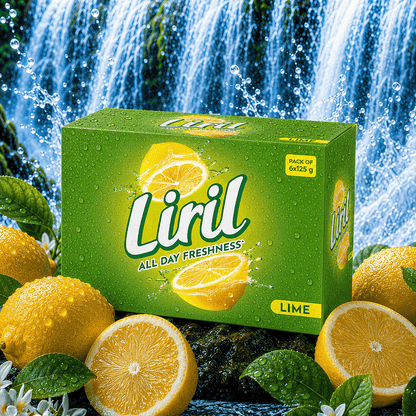 Liril Lime & Tea Tree Oil Soap - 4×125g