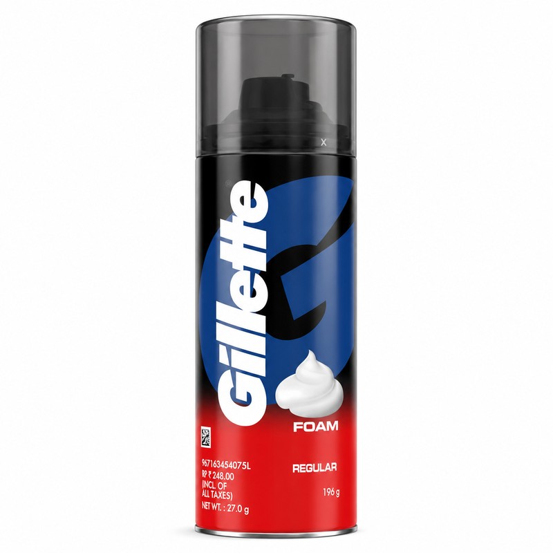 Gillette Classic Regular Shave Foam - 196g