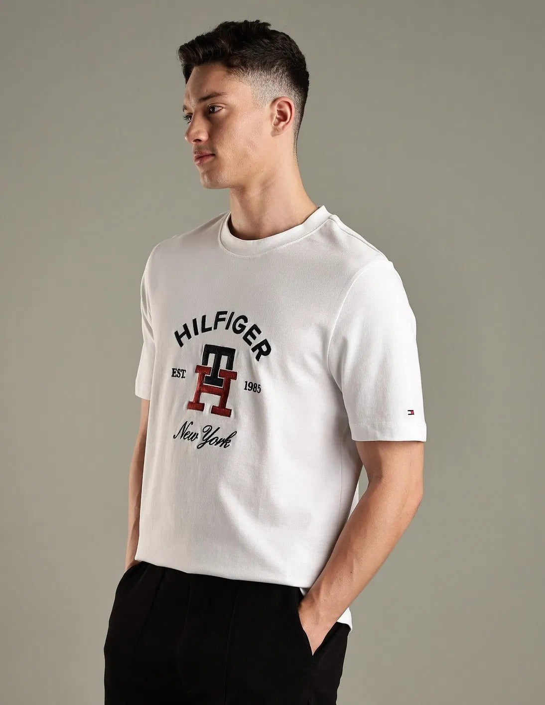 Tommy Hilfiger Premium Cotton Round Neck T shirt