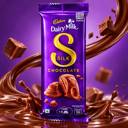 Cadbury Dairy Milk Silk  Chocolate Bar - 55g