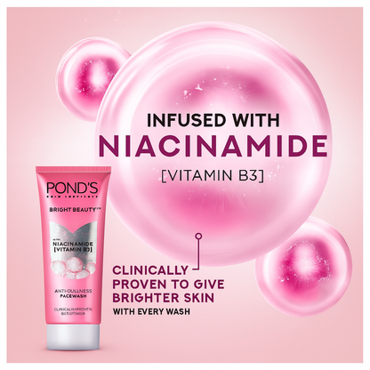Ponds Bright Beauty Vitamin B3+Face wash 50g