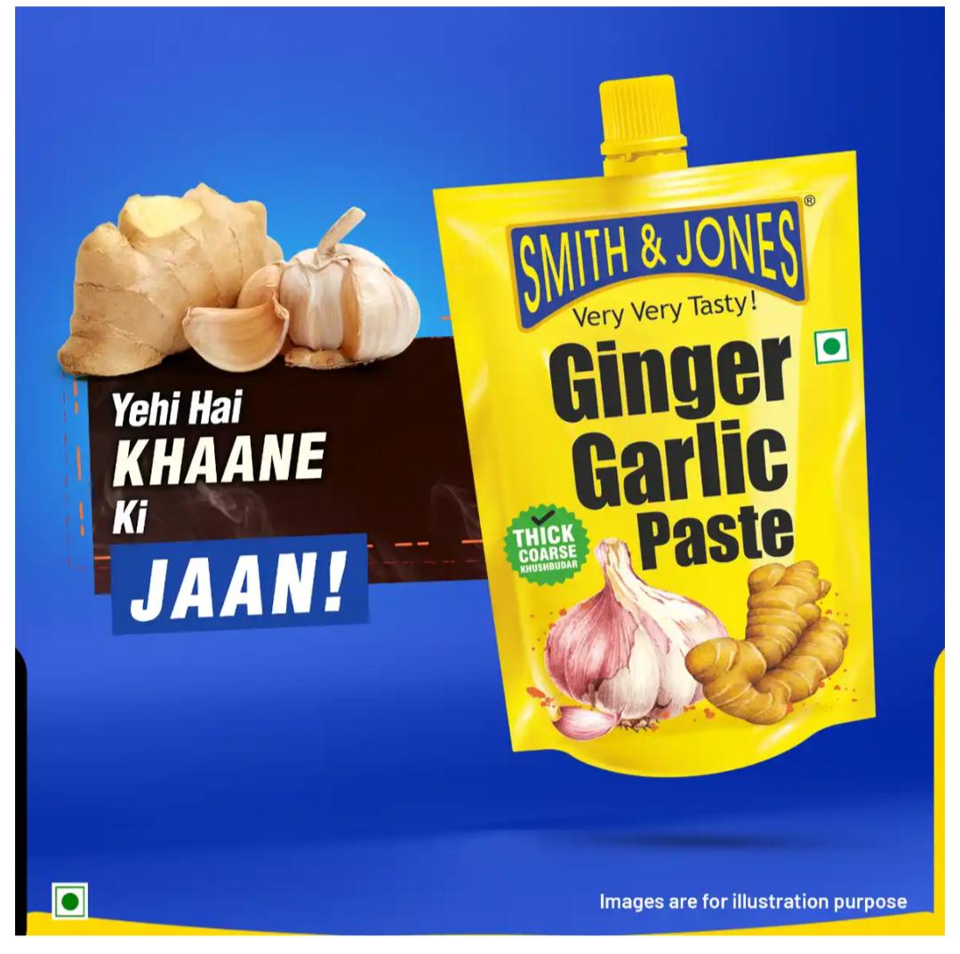 Smith & Jones Ginger Garlic paste - 200g