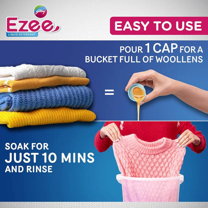 Godrej Ezee Liquid Detergent - 250g Bottle