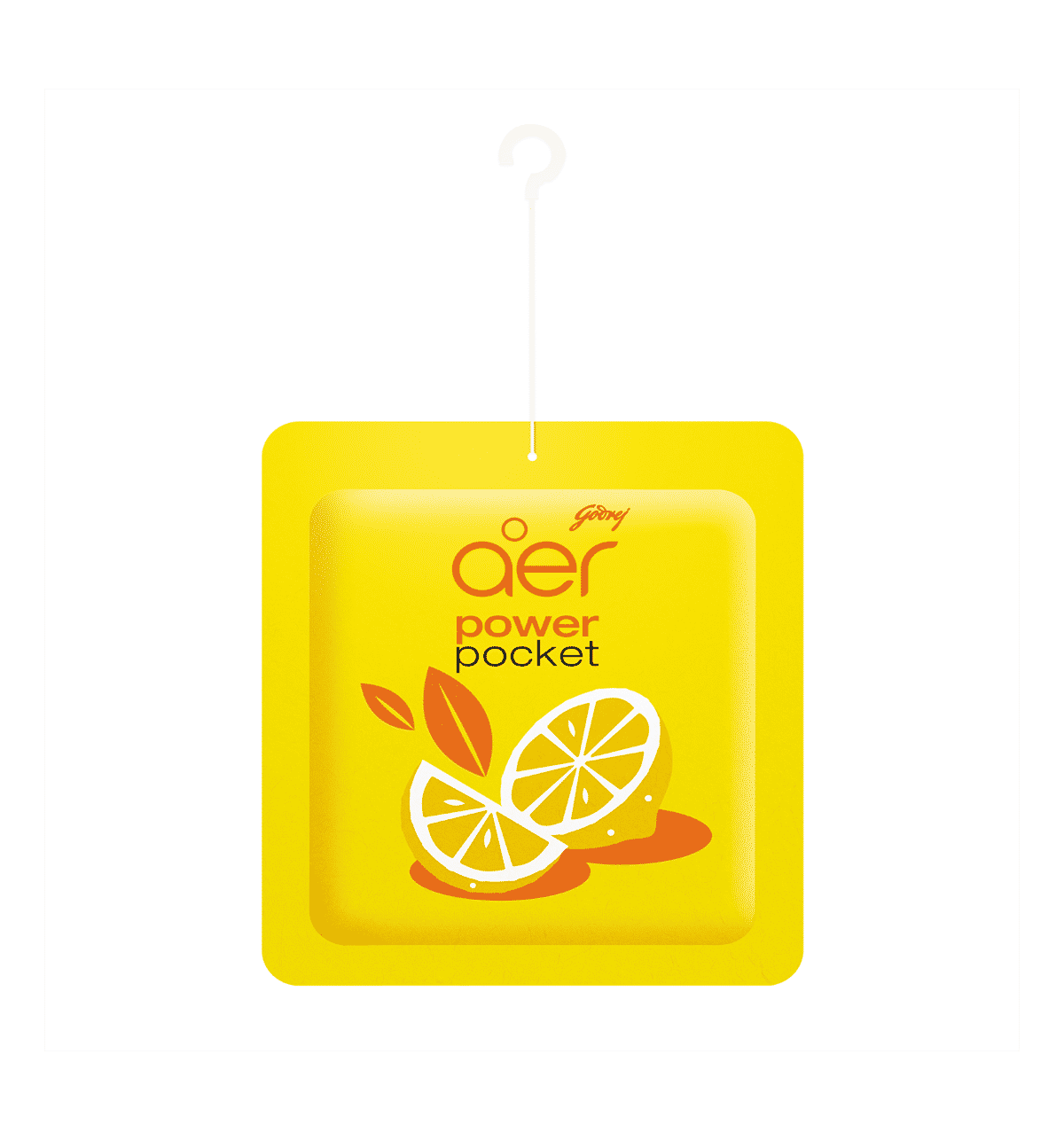 Godrej Aer Power Pocket Lemon Tangy Delight Bathroom Fragrance 10 Gm