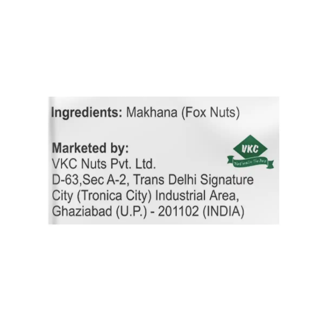 Nutraj High Protein Makhana | Rich in Fiber | Naturally Fat-Free 200g