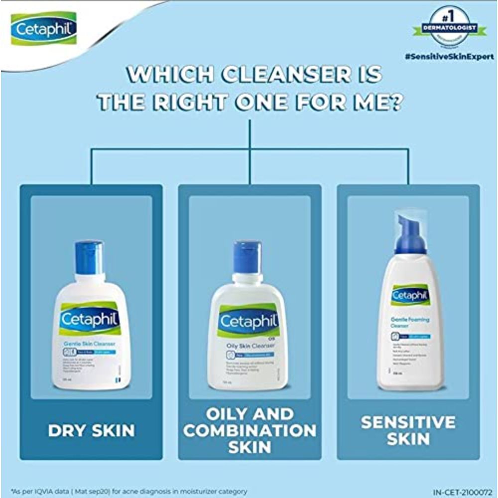 Cetaphil Gentle Skin Cleanser Dry to Normal Sensitive Skin (125 ml)