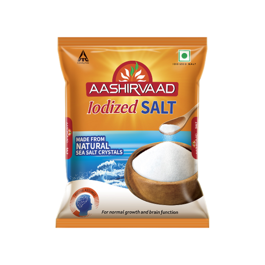 Aashirvaad Iodized Natural Salt - 1 kg